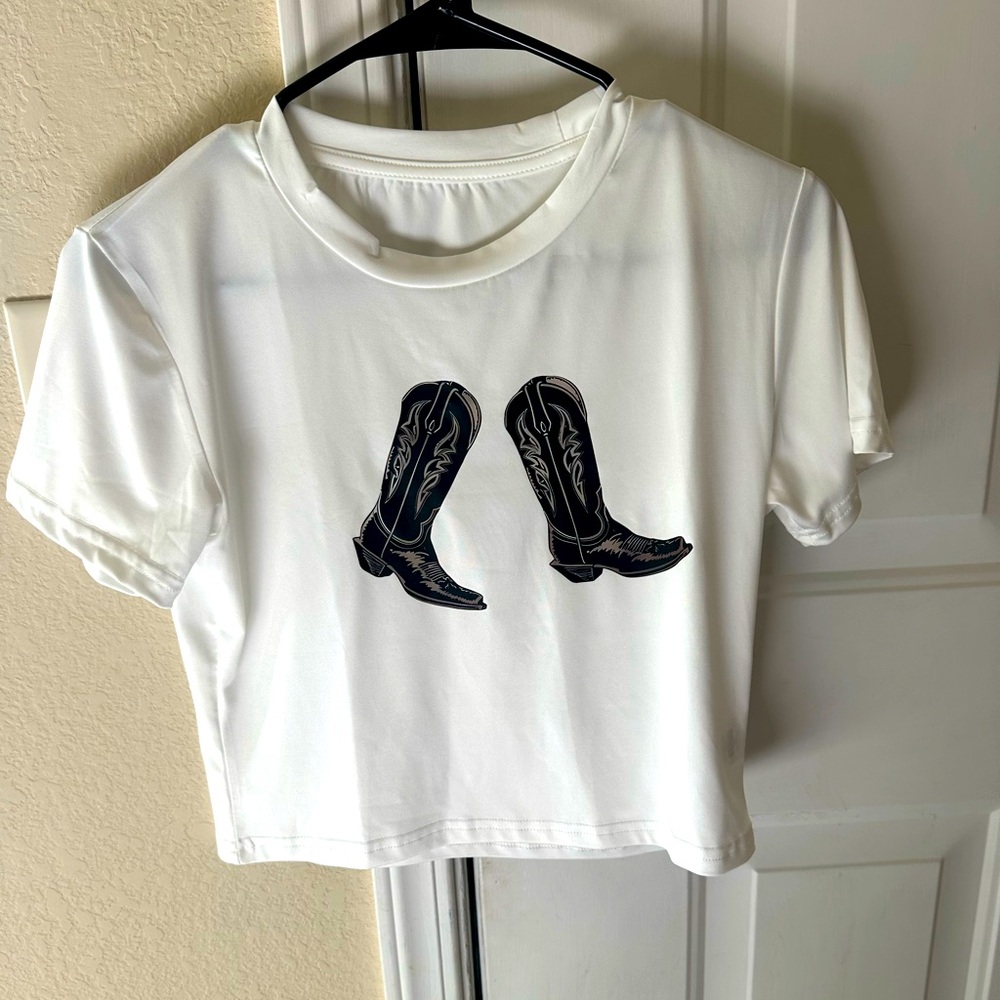Mini cropped tank top🤍